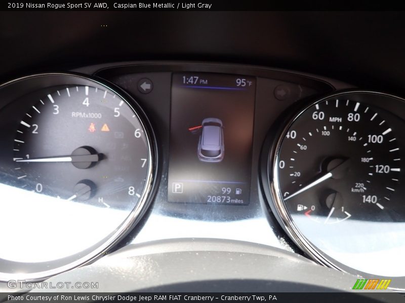  2019 Rogue Sport SV AWD SV AWD Gauges