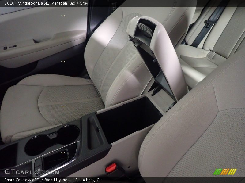 Venetian Red / Gray 2016 Hyundai Sonata SE