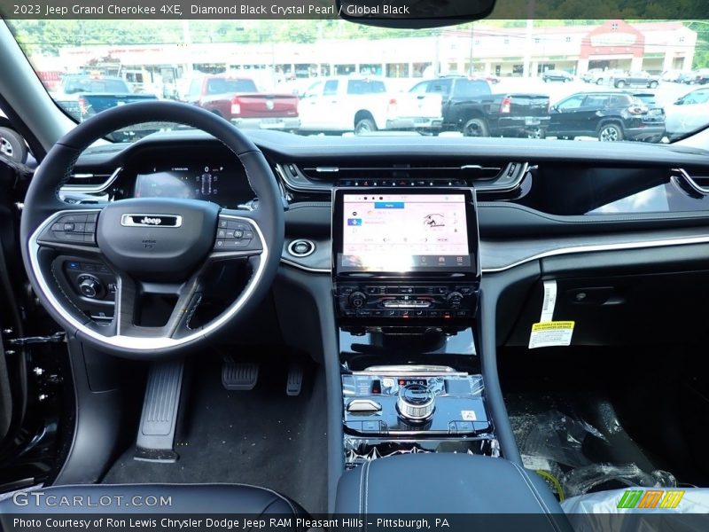Diamond Black Crystal Pearl / Global Black 2023 Jeep Grand Cherokee 4XE
