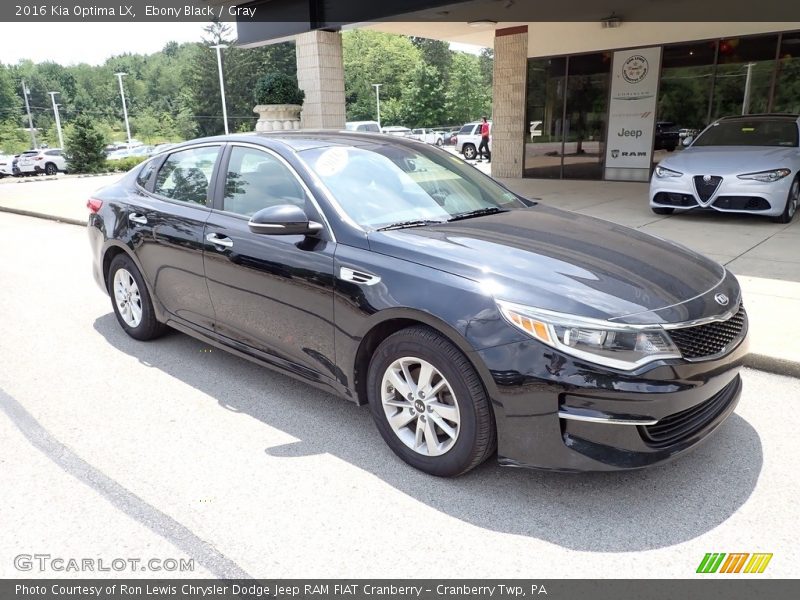  2016 Optima LX Ebony Black