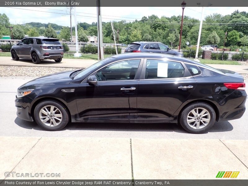  2016 Optima LX Ebony Black