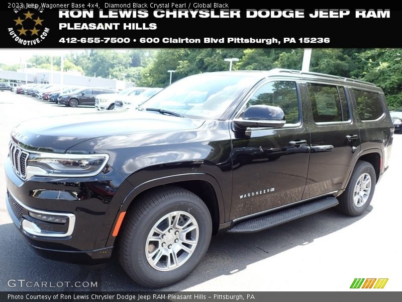 Diamond Black Crystal Pearl / Global Black 2023 Jeep Wagoneer Base 4x4