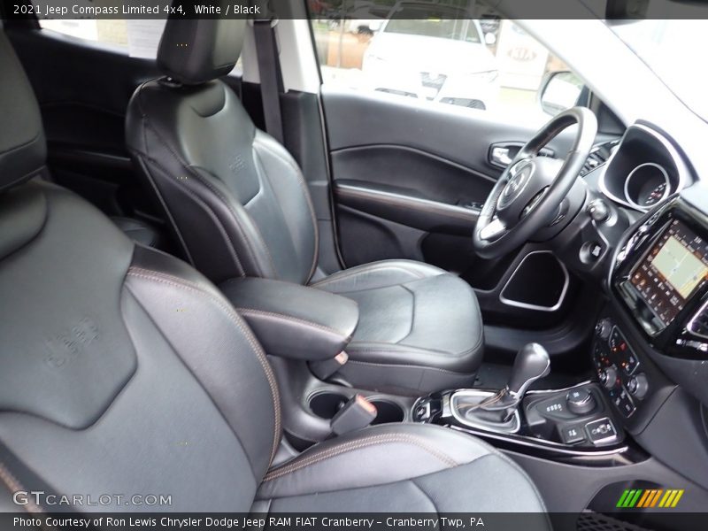 White / Black 2021 Jeep Compass Limited 4x4