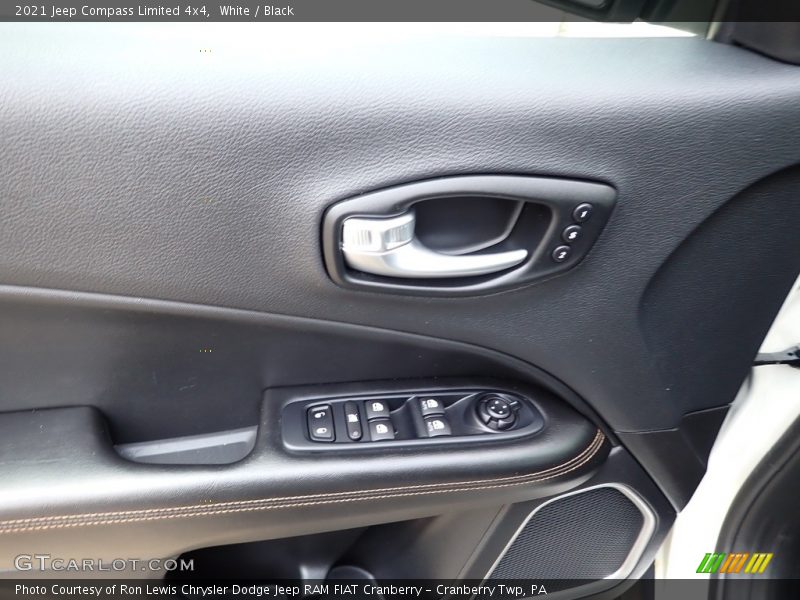 White / Black 2021 Jeep Compass Limited 4x4