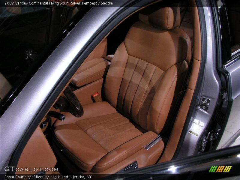 Silver Tempest / Saddle 2007 Bentley Continental Flying Spur