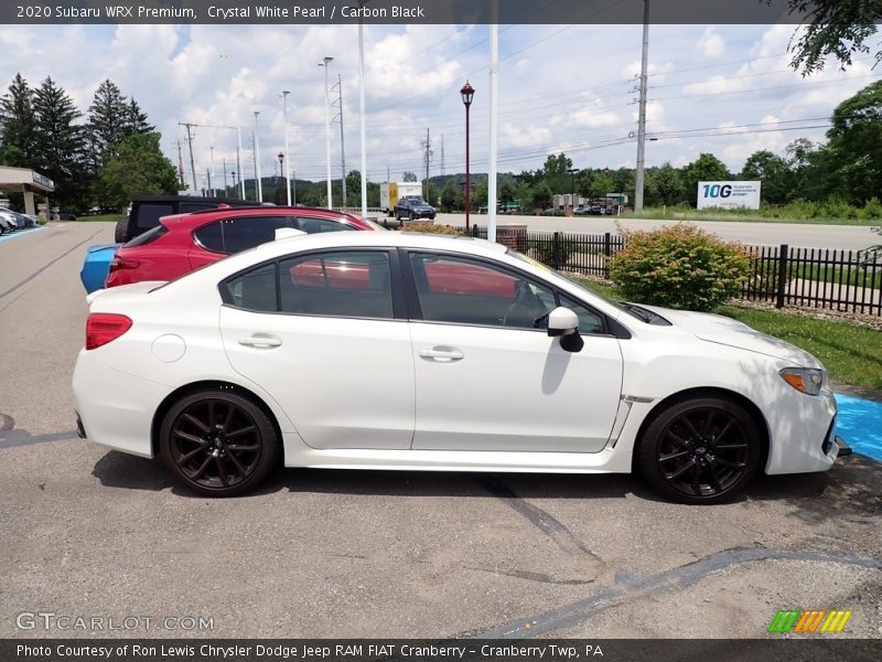 Crystal White Pearl / Carbon Black 2020 Subaru WRX Premium