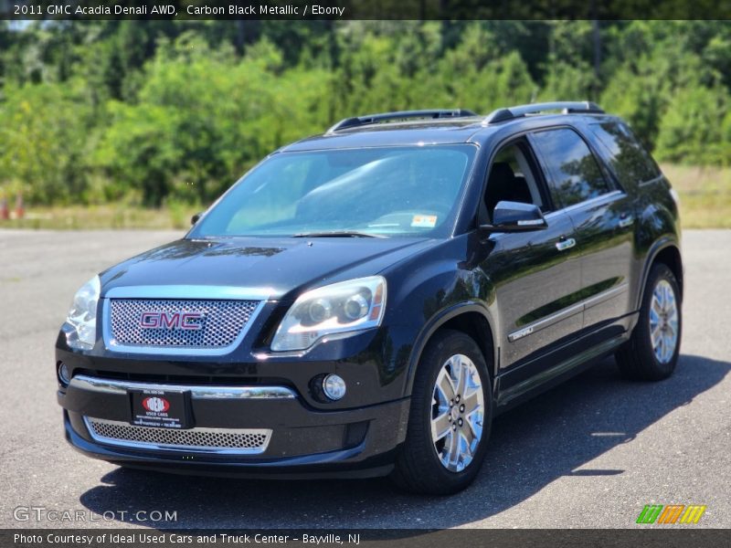 Carbon Black Metallic / Ebony 2011 GMC Acadia Denali AWD