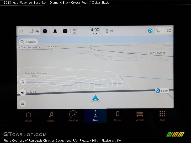 Diamond Black Crystal Pearl / Global Black 2023 Jeep Wagoneer Base 4x4