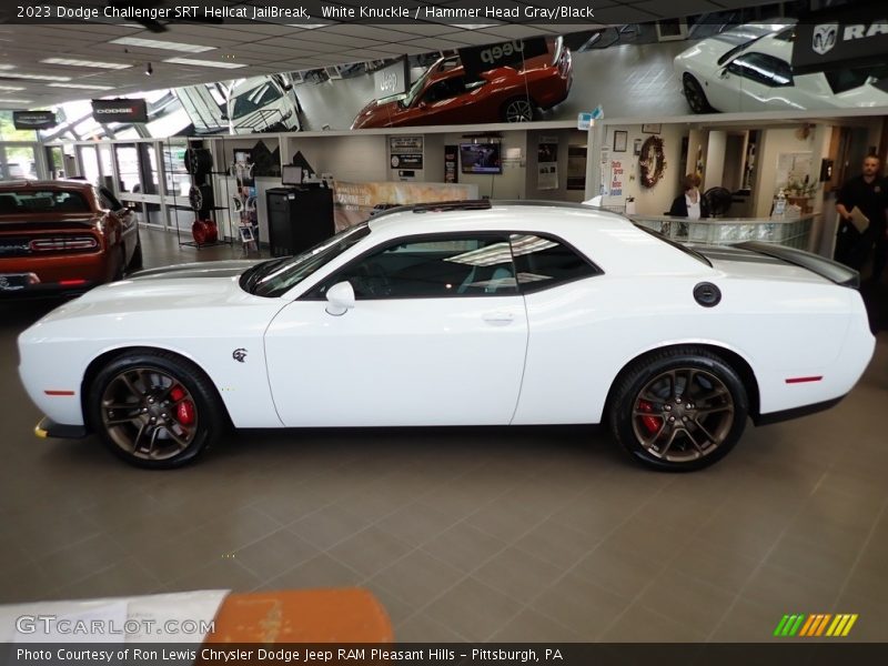  2023 Challenger SRT Hellcat JailBreak White Knuckle