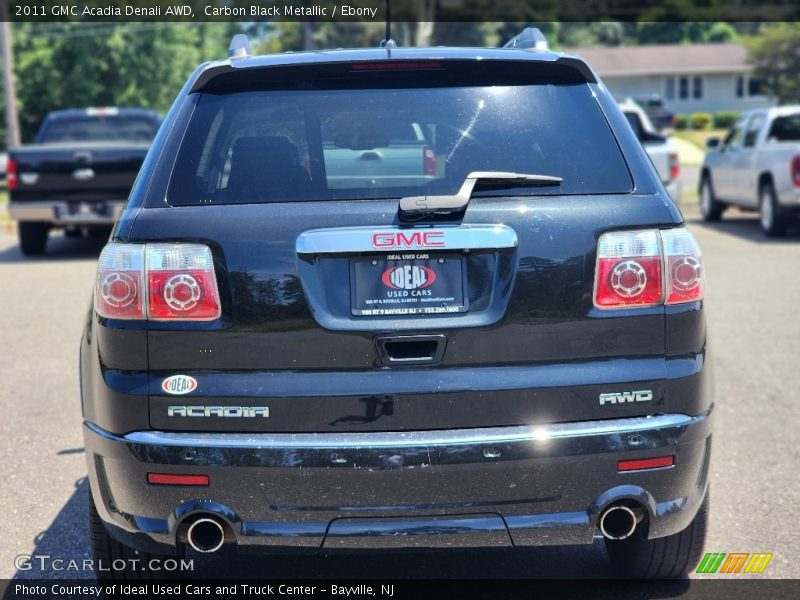 Carbon Black Metallic / Ebony 2011 GMC Acadia Denali AWD