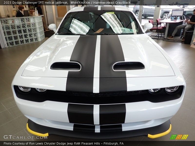  2023 Challenger SRT Hellcat JailBreak White Knuckle