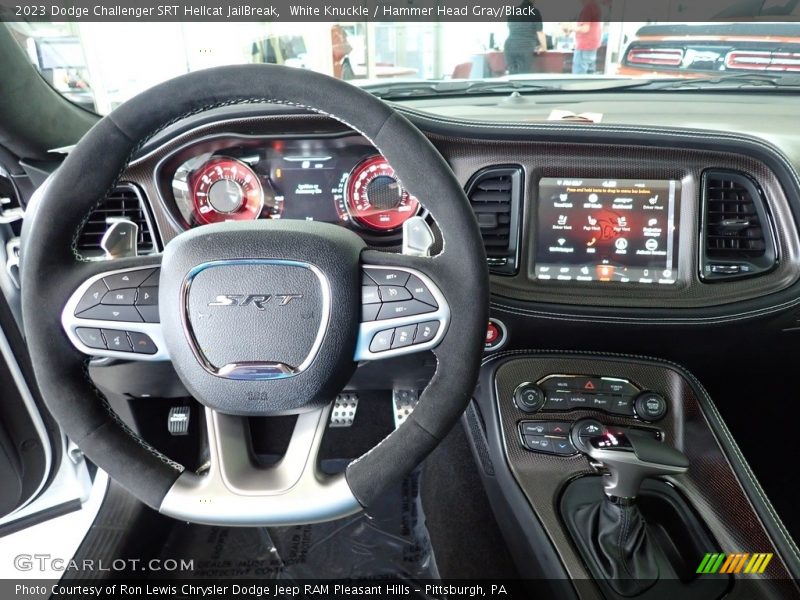 Dashboard of 2023 Challenger SRT Hellcat JailBreak