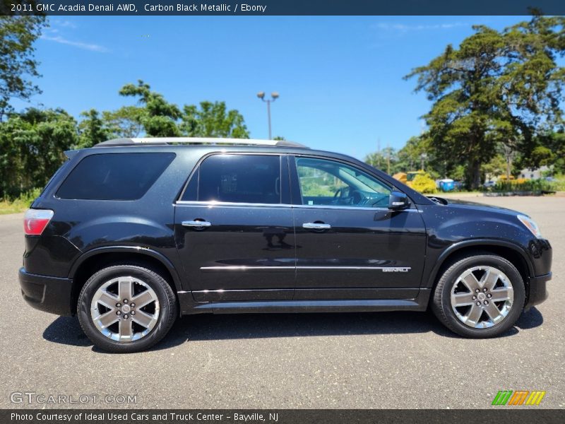 Carbon Black Metallic / Ebony 2011 GMC Acadia Denali AWD