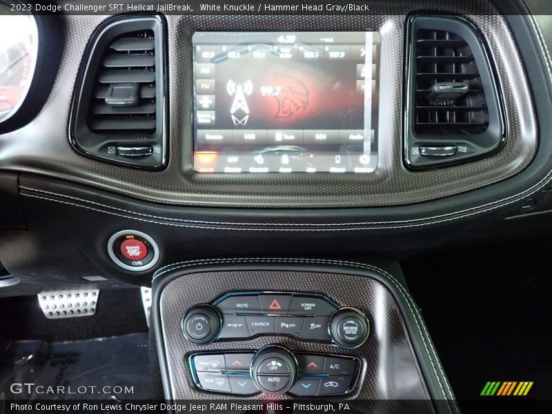 Controls of 2023 Challenger SRT Hellcat JailBreak