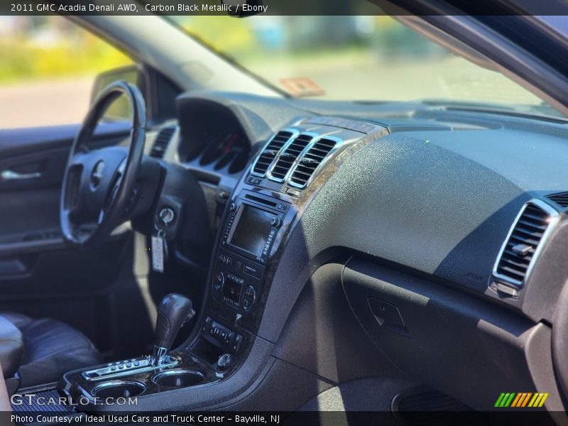 Carbon Black Metallic / Ebony 2011 GMC Acadia Denali AWD