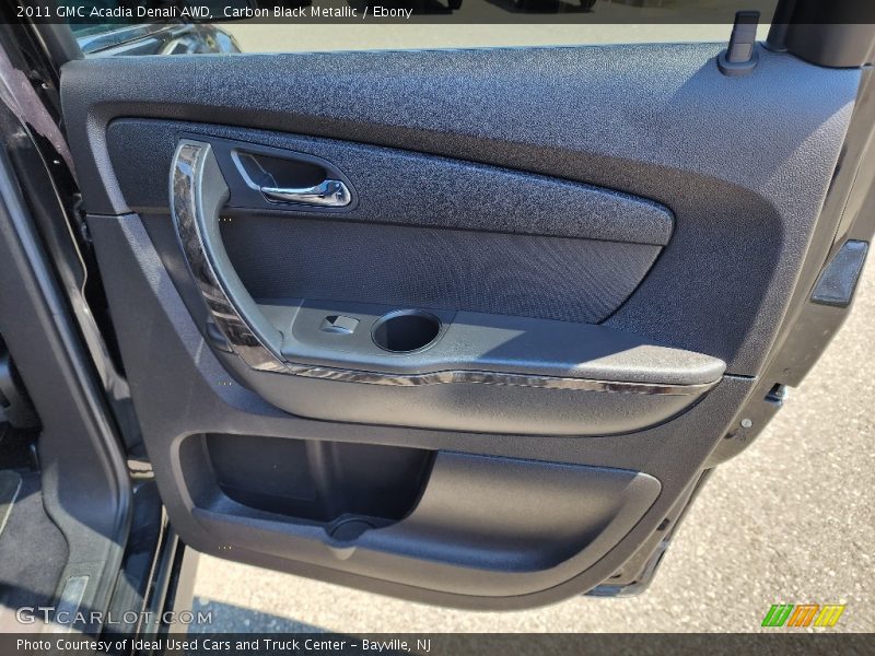 Carbon Black Metallic / Ebony 2011 GMC Acadia Denali AWD