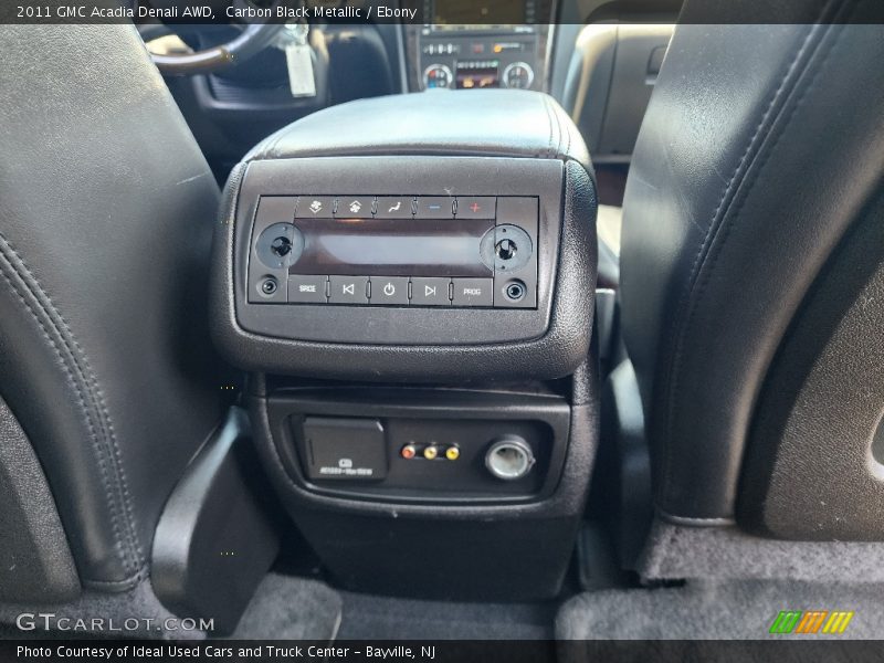 Carbon Black Metallic / Ebony 2011 GMC Acadia Denali AWD