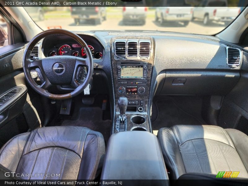 Carbon Black Metallic / Ebony 2011 GMC Acadia Denali AWD