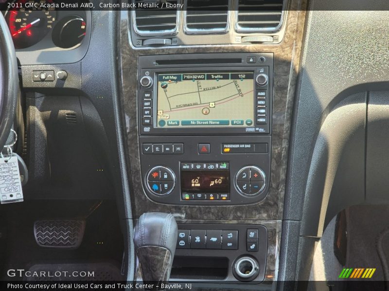 Carbon Black Metallic / Ebony 2011 GMC Acadia Denali AWD