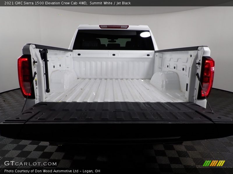 Summit White / Jet Black 2021 GMC Sierra 1500 Elevation Crew Cab 4WD