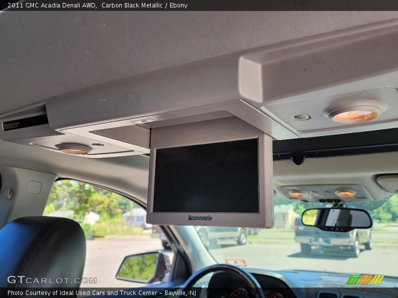 Carbon Black Metallic / Ebony 2011 GMC Acadia Denali AWD