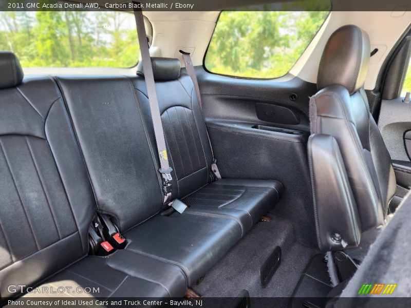 Carbon Black Metallic / Ebony 2011 GMC Acadia Denali AWD