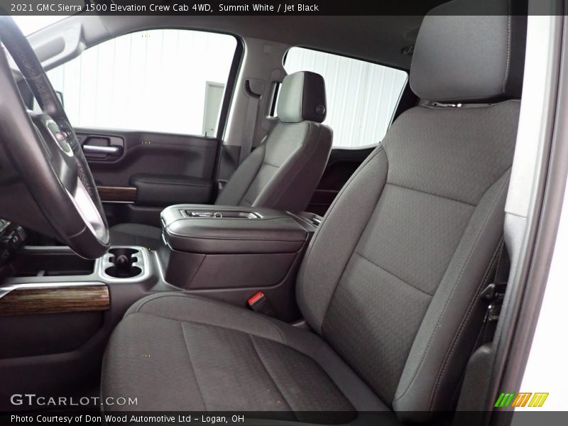 Front Seat of 2021 Sierra 1500 Elevation Crew Cab 4WD