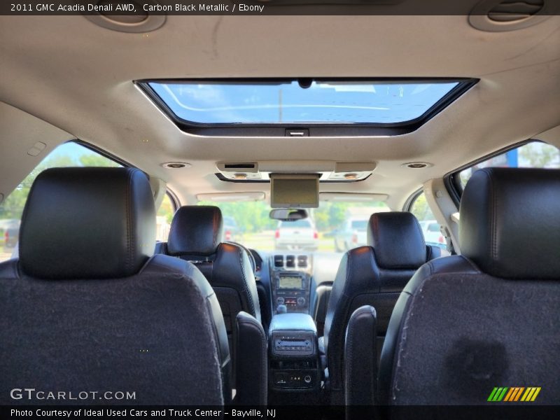 Carbon Black Metallic / Ebony 2011 GMC Acadia Denali AWD