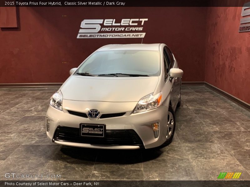 Classic Silver Metallic / Dark Gray 2015 Toyota Prius Four Hybrid