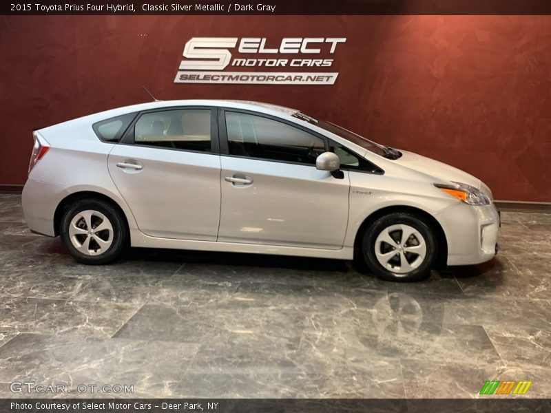 Classic Silver Metallic / Dark Gray 2015 Toyota Prius Four Hybrid