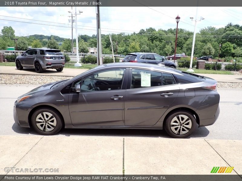 Magnetic Gray Metallic / Black 2018 Toyota Prius Four