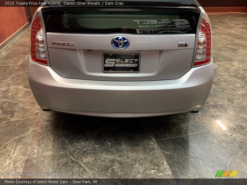 Classic Silver Metallic / Dark Gray 2015 Toyota Prius Four Hybrid