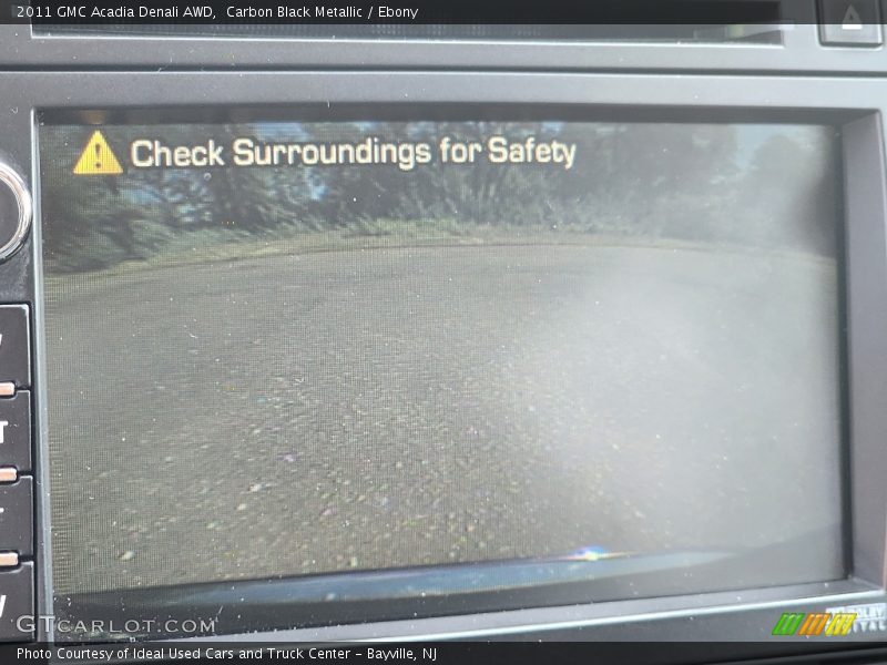 Carbon Black Metallic / Ebony 2011 GMC Acadia Denali AWD