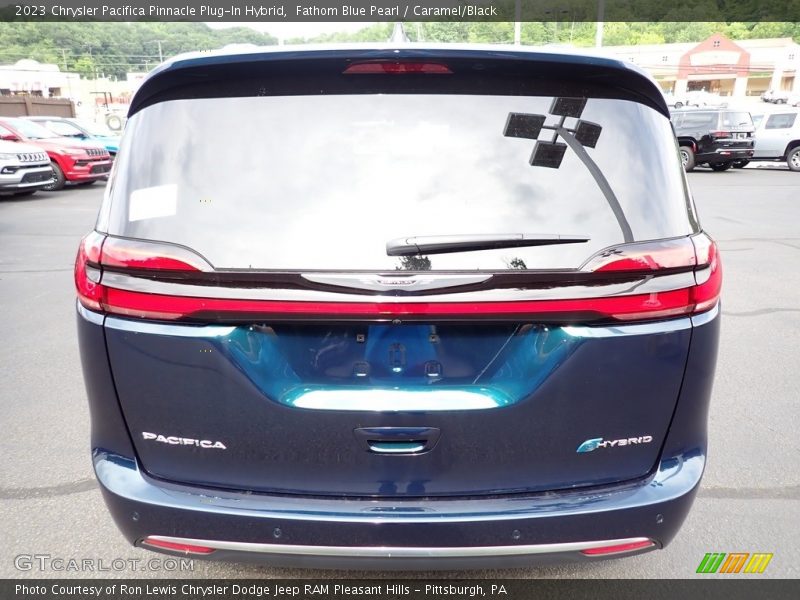 Fathom Blue Pearl / Caramel/Black 2023 Chrysler Pacifica Pinnacle Plug-In Hybrid