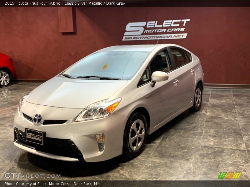 Classic Silver Metallic / Dark Gray 2015 Toyota Prius Four Hybrid