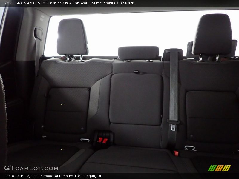 Summit White / Jet Black 2021 GMC Sierra 1500 Elevation Crew Cab 4WD