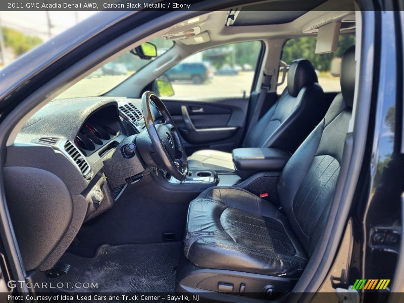Carbon Black Metallic / Ebony 2011 GMC Acadia Denali AWD