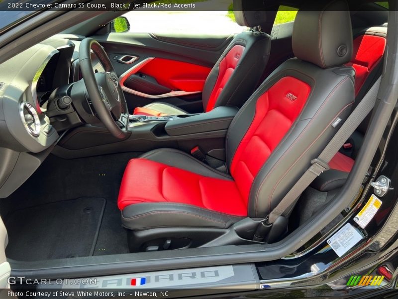  2022 Camaro SS Coupe Jet Black/Red Accents Interior