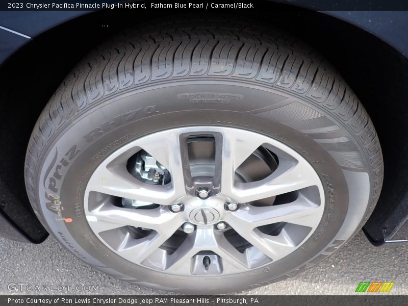 Fathom Blue Pearl / Caramel/Black 2023 Chrysler Pacifica Pinnacle Plug-In Hybrid