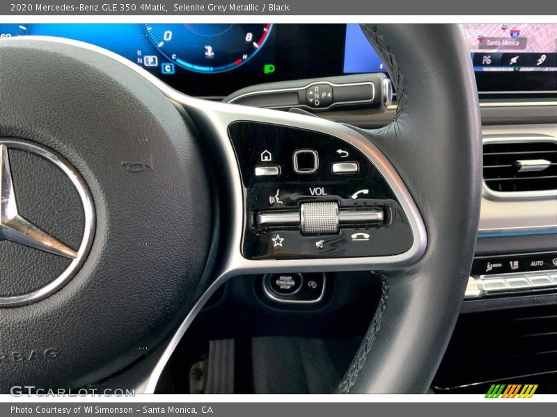 Selenite Grey Metallic / Black 2020 Mercedes-Benz GLE 350 4Matic