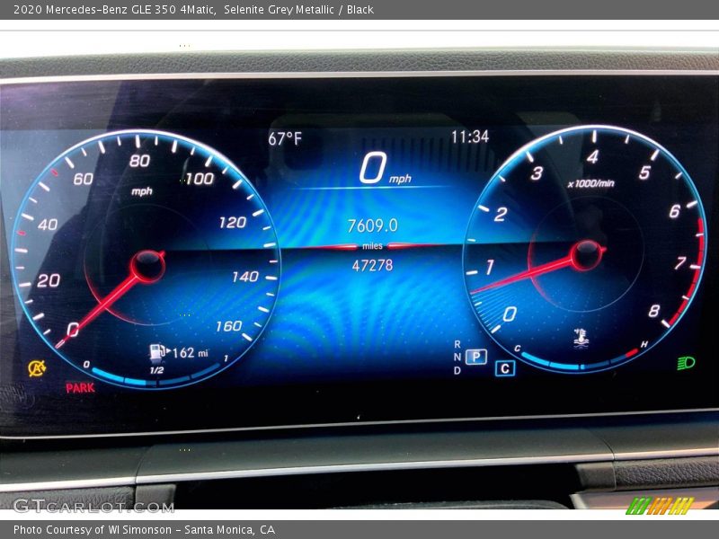 Selenite Grey Metallic / Black 2020 Mercedes-Benz GLE 350 4Matic