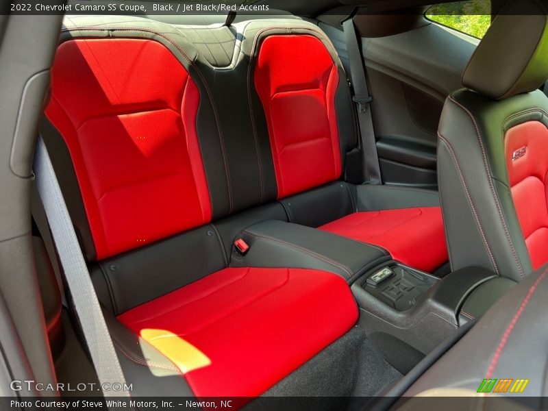Rear Seat of 2022 Camaro SS Coupe