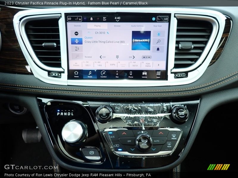 Fathom Blue Pearl / Caramel/Black 2023 Chrysler Pacifica Pinnacle Plug-In Hybrid