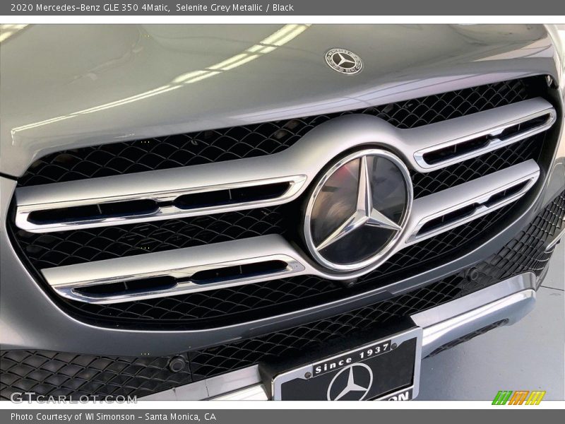 Selenite Grey Metallic / Black 2020 Mercedes-Benz GLE 350 4Matic