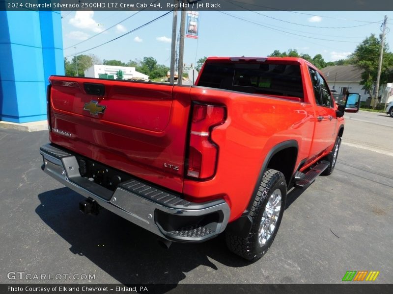 Red Hot / Jet Black 2024 Chevrolet Silverado 2500HD LTZ Crew Cab 4x4