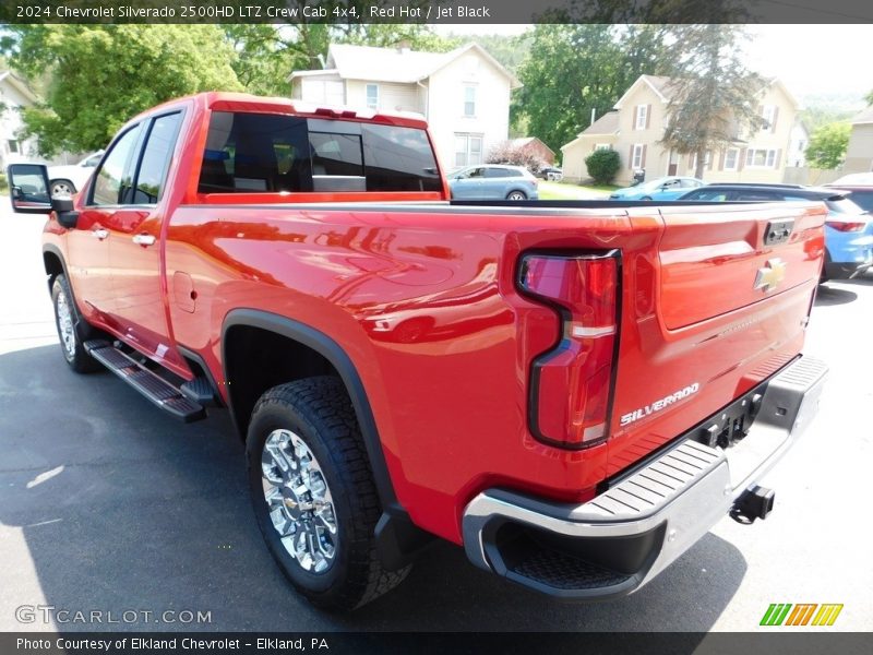 Red Hot / Jet Black 2024 Chevrolet Silverado 2500HD LTZ Crew Cab 4x4