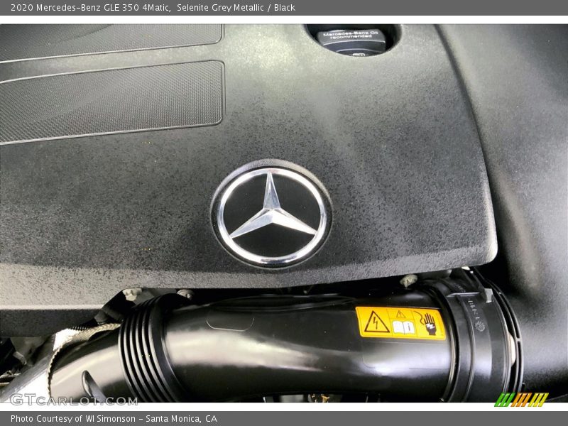 Selenite Grey Metallic / Black 2020 Mercedes-Benz GLE 350 4Matic