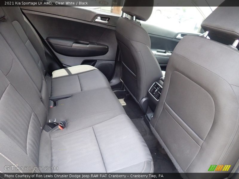 Clear White / Black 2021 Kia Sportage LX AWD