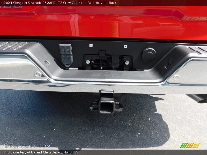 Red Hot / Jet Black 2024 Chevrolet Silverado 2500HD LTZ Crew Cab 4x4