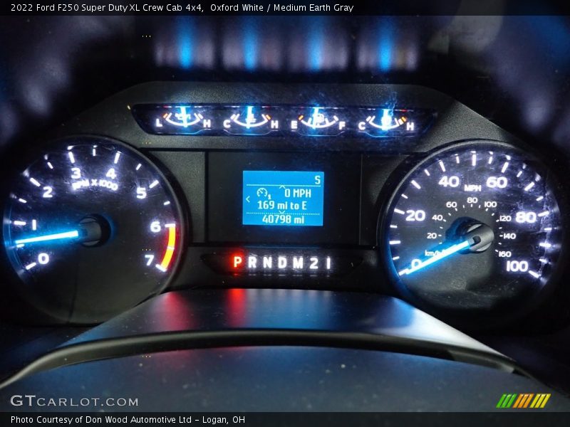  2022 F250 Super Duty XL Crew Cab 4x4 XL Crew Cab 4x4 Gauges